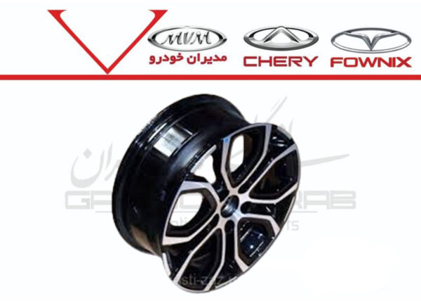 رينگ چرخ آلومينيومي (مشکي) X22 پرو - تصویر 1